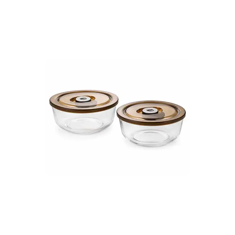 Mei Shang Yuan 2-Piece Glass Fresh Bowl Set 650ml