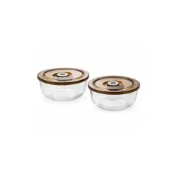 Mei Shang Yuan 2-Piece Glass Fresh Bowl Set 650ml